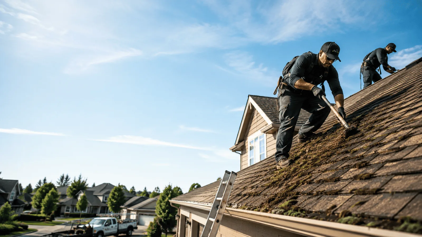 Roof Moss Removal in Mount Eden, KY near me